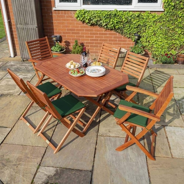 Rowlinson Plumley Hardwood 6 Seater Dining Set Review