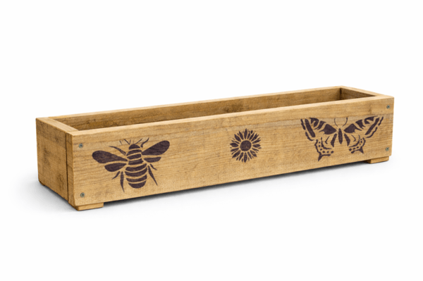Garden Troughs and Planters Decorated Rough Sawn Garden Trough Review