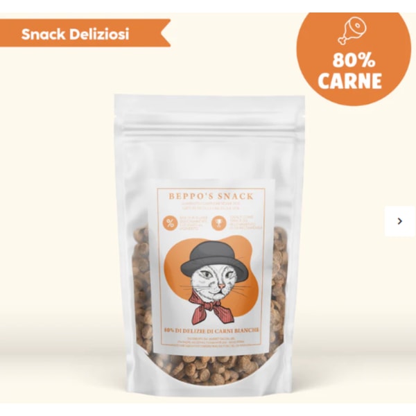 Gatto con Personalit&agrave; Beppo's Snack Deliziosi Recensione