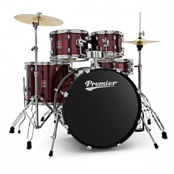 Gear 4 Music Premier Revolution 22" 5-delig Drumstel, Red Sparkle Beoordeling
