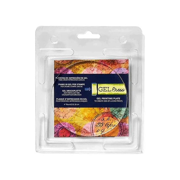 Gel Press 4" Round Gel Printing Plate Review