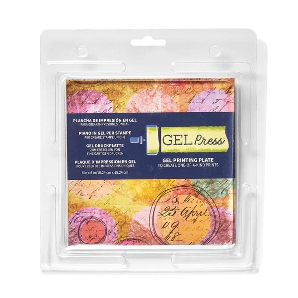 Gel Press 6x6 Square Gel Printing Plate Review