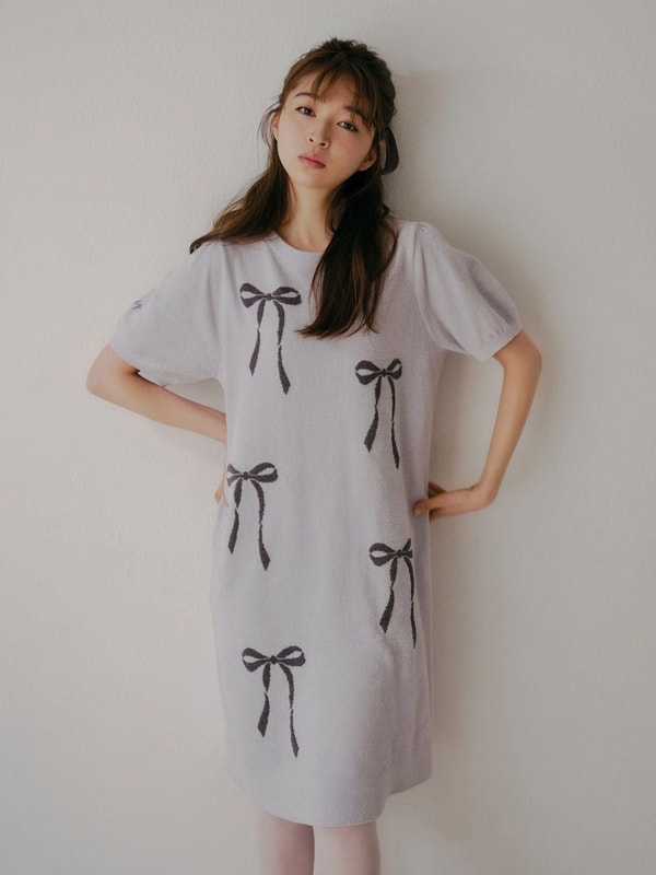 GELATO PIQUE Ribbon Jacquard Lounge Dress Review