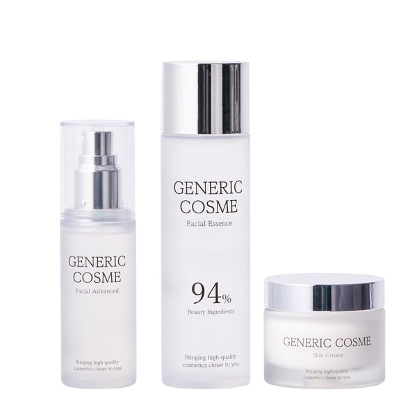 Generic Cosmetics スキンケア3点セット レビュー