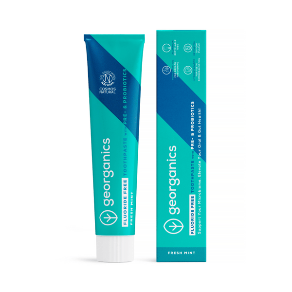Georganics Prebiotics & Probiotics with Hydroxyapatite Toothpaste Review