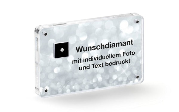 Geschenkdiamant - voll individualisierbar Bewertung