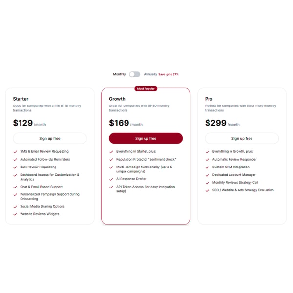 Get More Reviews Starter Plan Review
