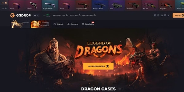 GGDrop.com CS2 Case Opening Review