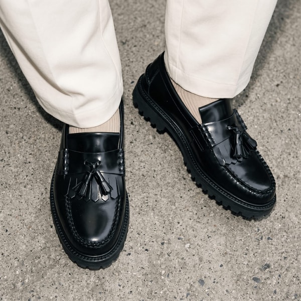 G.H.BASS Mens Layton Lug Weejuns Tassel Loafer Review