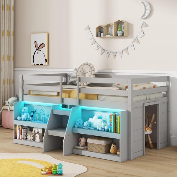 Giantex Low Loft Bed Review