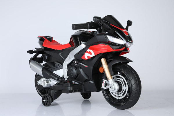 GiordanoShop Moto Elettrica per Bambini 12V con Licenza Aprilia RSIV Small Nera Recensione