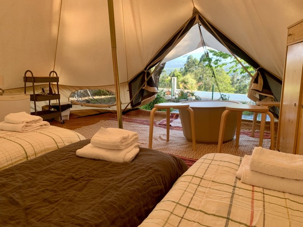 Glampings Lodge Luxury Avis