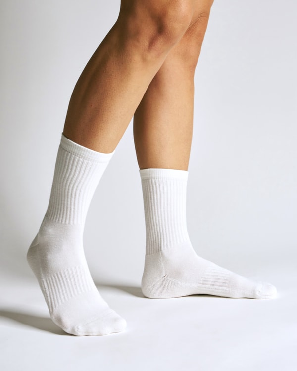 Glance Underwear Tennis Socken Soft White 2 Paar Bewertungen