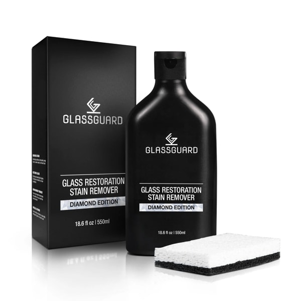 GLASSGUARD Glass Restoration Stain Remover Diamond Edition Review