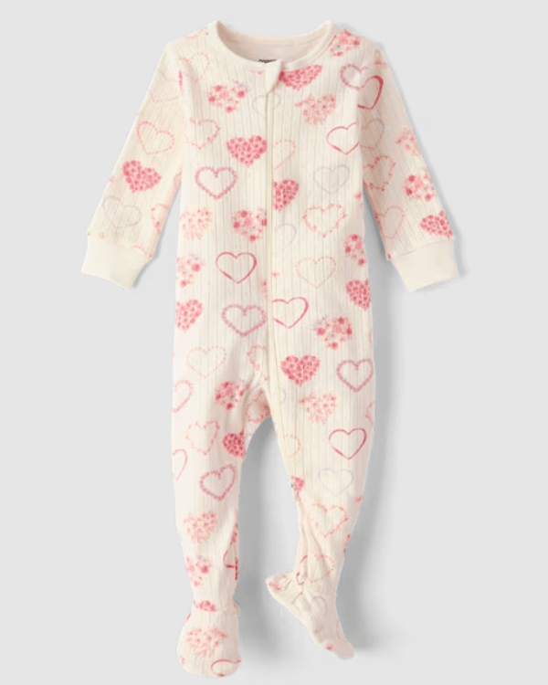 Gymboree Baby Girls Floral Heart Pointelle Pajamas Review
