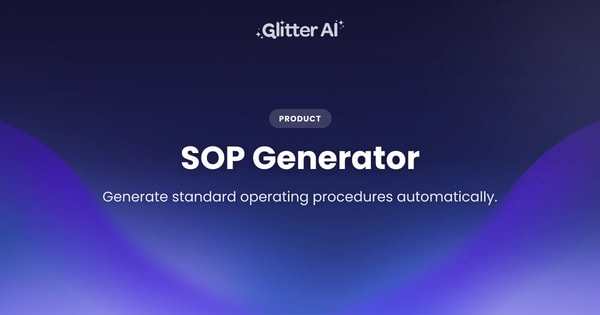 Glitter AI SOP Generator Review