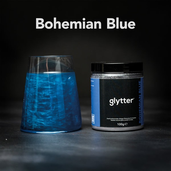 glytter Glytterpulver Blau Bewertung