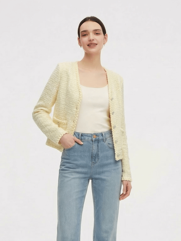 GOELIA V-Neck Women Cardigan Review