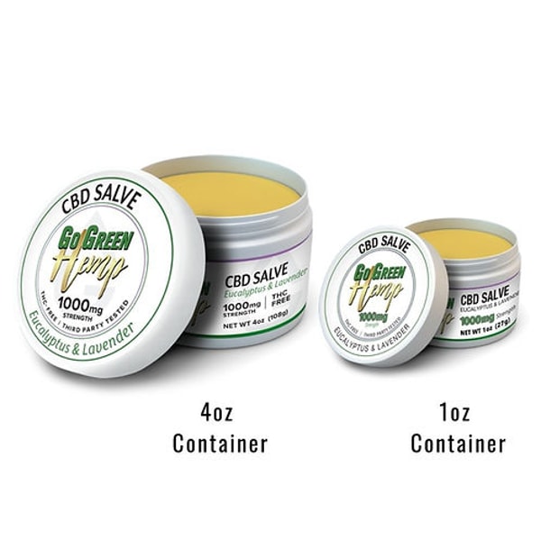 GoGreen Hemp USDA Organic CBD Balm Salve For Targeted Pain Relief Review