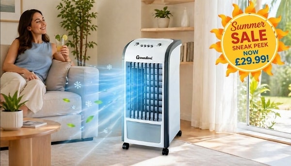 GoGroopie 80W Oscillating Portable Air Cooler - 4 Litres Review