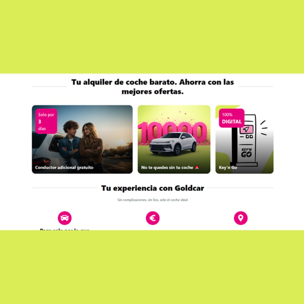 Goldcar: Identidad y Operativa en Alquiler de Veh&iacute;culos