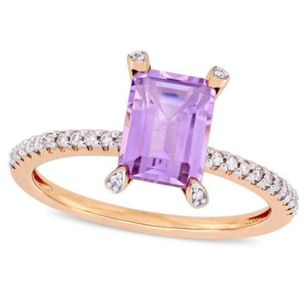 Goldia Amethyst Diamond Ring Review