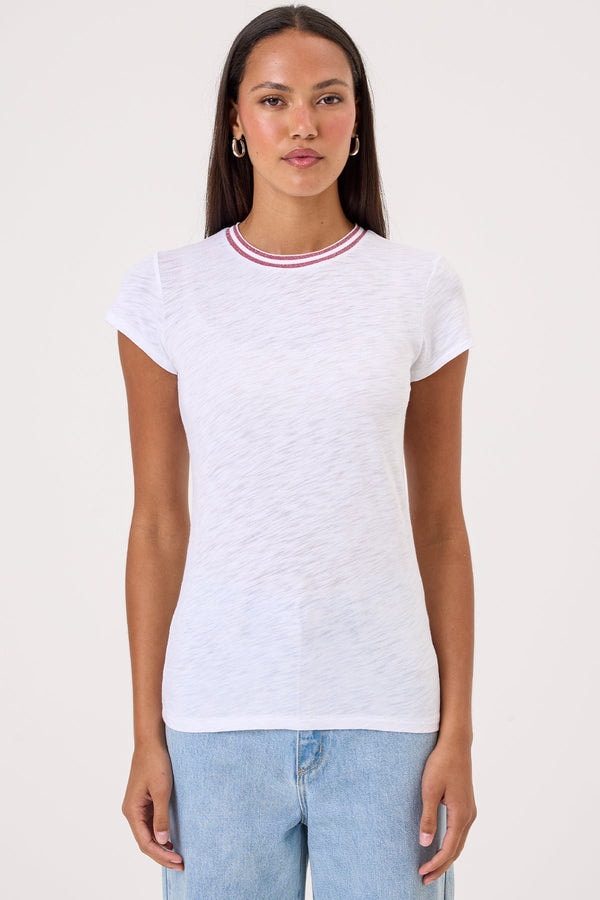 Goldie Tees Double Shimmer Tipped Ringer Tee Review