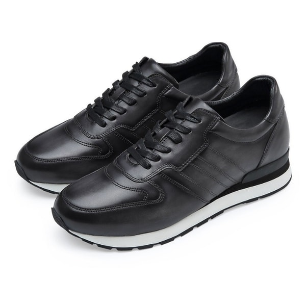 GoldMoral Mens Shoes That Make You Taller Black Leather Raised Shoes 8CM Review