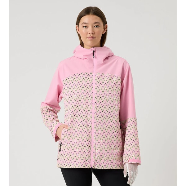 Golf4Her Daily Sports Faenza Geometric Wave Print Rain Jacket 2026 Review
