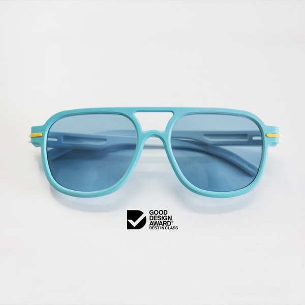 Good Citizens Eyewear Newport Fluro Blue White Arms Review