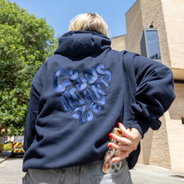 Good Hearts Club Embroidered Matching Thread Hoodie Review