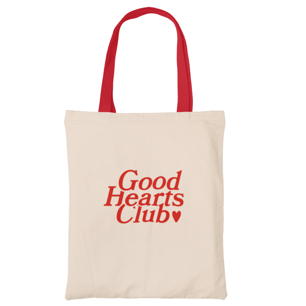Good Hearts Club Red Handle Tote Bag Review