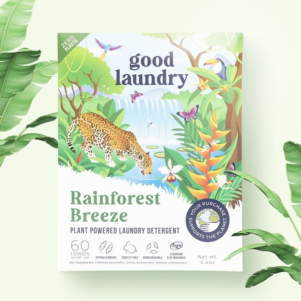 Good Laundry Rainforest Breeze Detergent Sheets Review