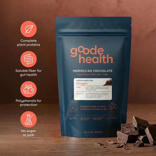 Goode Health Moroccan Chocolate Superfood Nutrition Shake Review