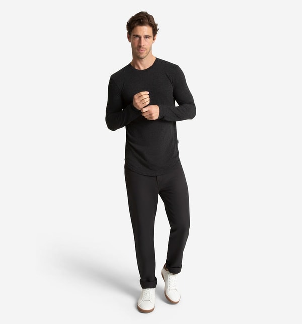 Goodlife Clothing LS Tri-Blend Scallop Crew Review