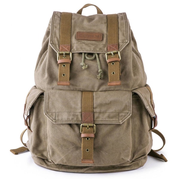 Gootium Canvas Backpack Rucksack Review