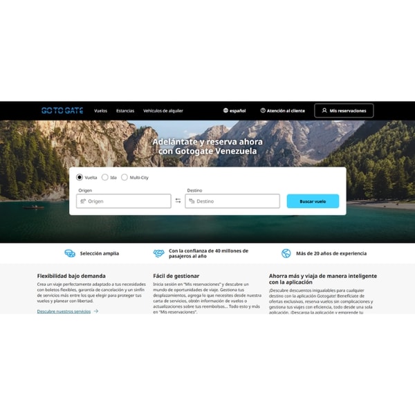 Gotogate Vuelos Rese&ntilde;a