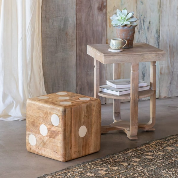 Graham and Green White Resin Dice Stool Review