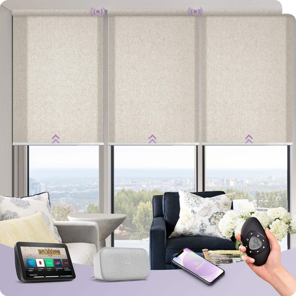 Graywind Motorized Light Filtering Roller Shades Review