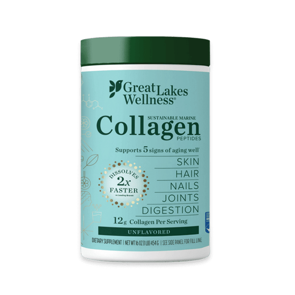 Great Lakes Wellness 16oz Sustainable Marine Collagen Peptides Review