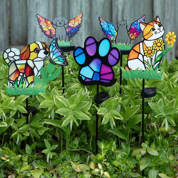 GreaterGood Pets & Angels Colorful Mosaic Solar Garden Stake Light Review