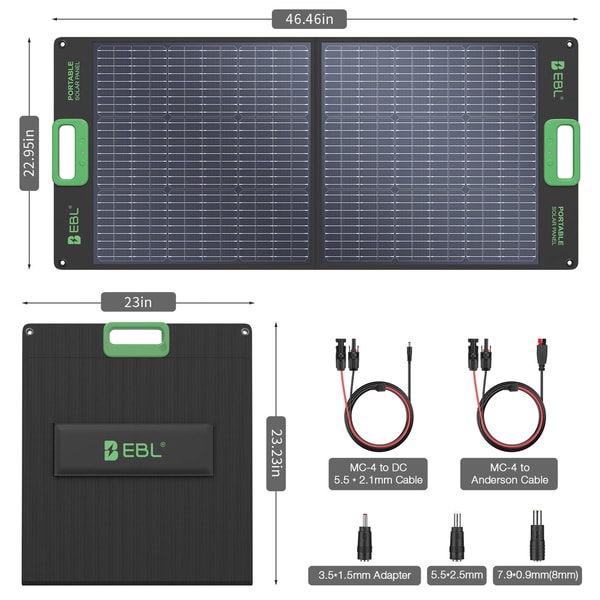 GRECELL 100W Portable Solar Panel Review