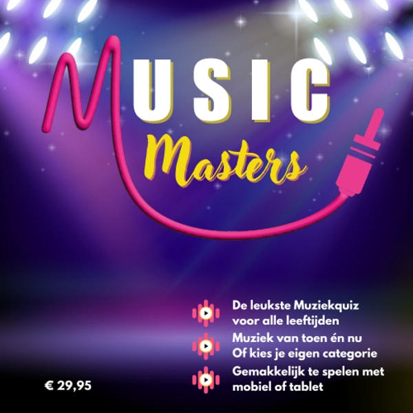 Groepsspellen Music Masters Beoordeling