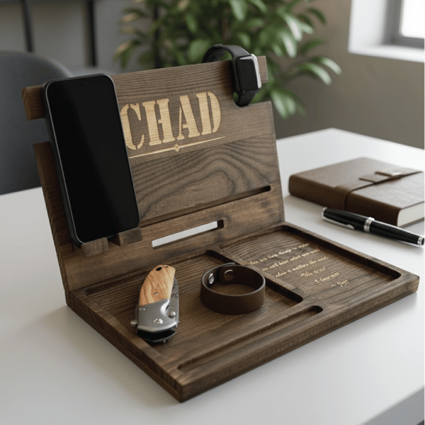 Groovy Guy Gifts Wooden Charging Dock Review