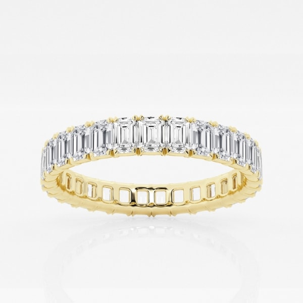 Grown Brilliance Review: Grown Brilliance 2 ctw Emerald Lab Grown Diamond Eternity Band Reviews