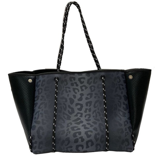 Gunny Sack and Co Black Leopard Neoprene Bag Reviews
