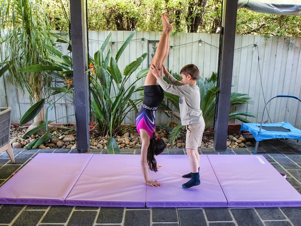 Gym Plus Australia  Foldable Tumbling Mat Avis Review