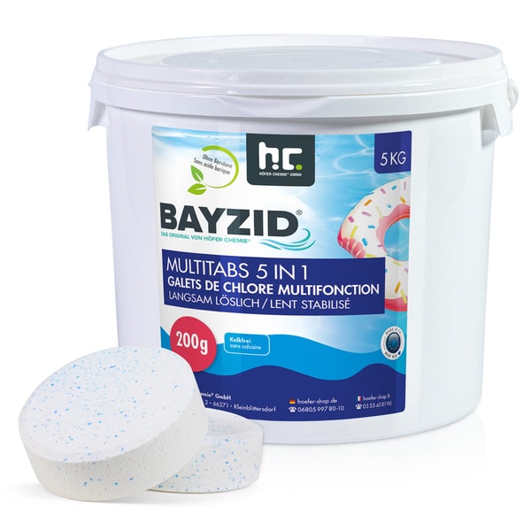 H&ouml;fer Chemie BAYZID Multitabs 5in1 Bewertung