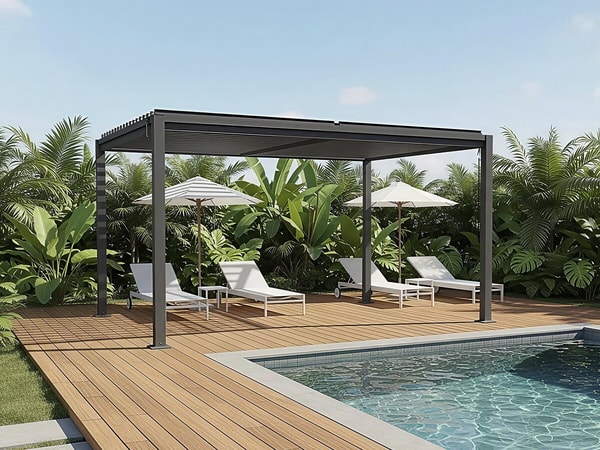 Habitat et jardin Pergola bioclimatique Avis