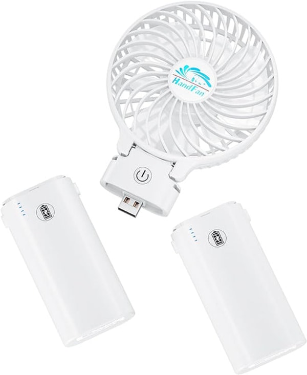HandFan USB Rechargeable Foldable Handheld Fan Reviews